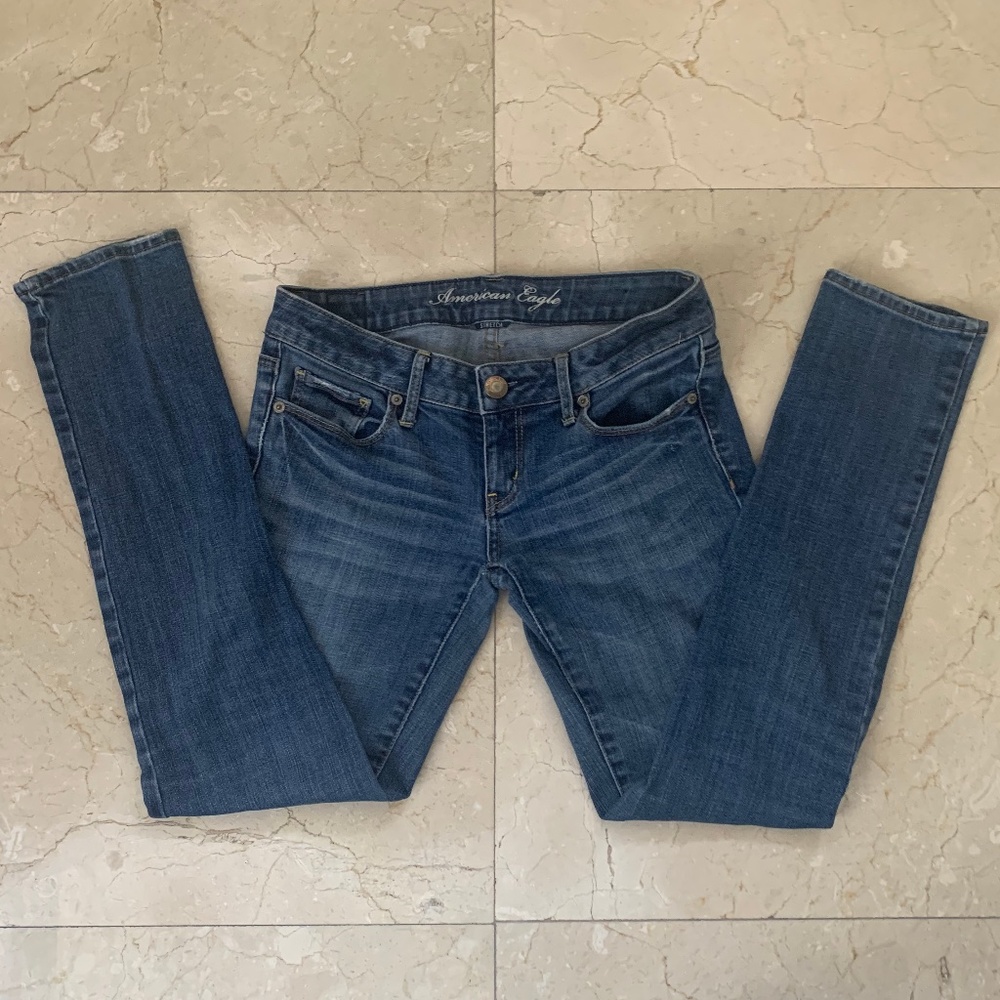 American Eagle Woman's Stretch Skinny jeans - Size 2 Short